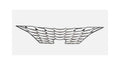 Hyundai Elantra Radiator Grille (Chrome)